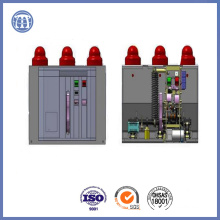 Interruptor de vacío de alta tensión 7.2kv-3150A AC Vmv